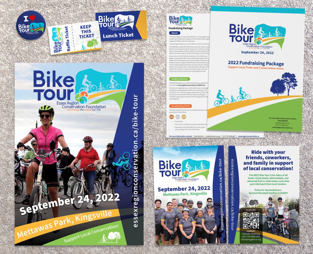 Bike Tour print materials